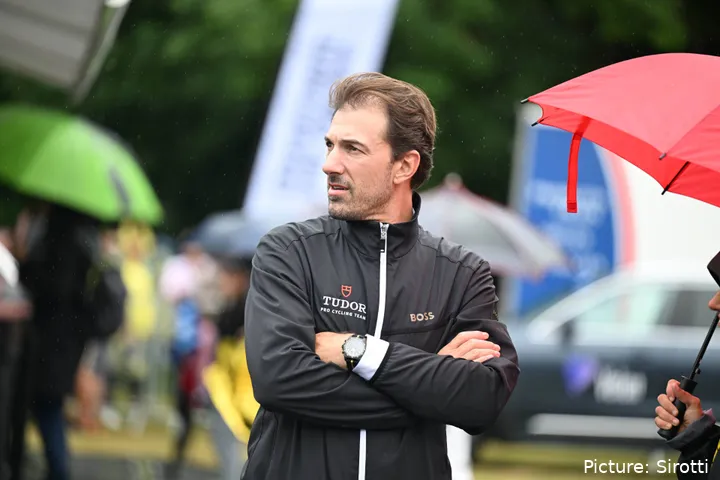 Fabian Cancellara is ploegmanager van Tudor