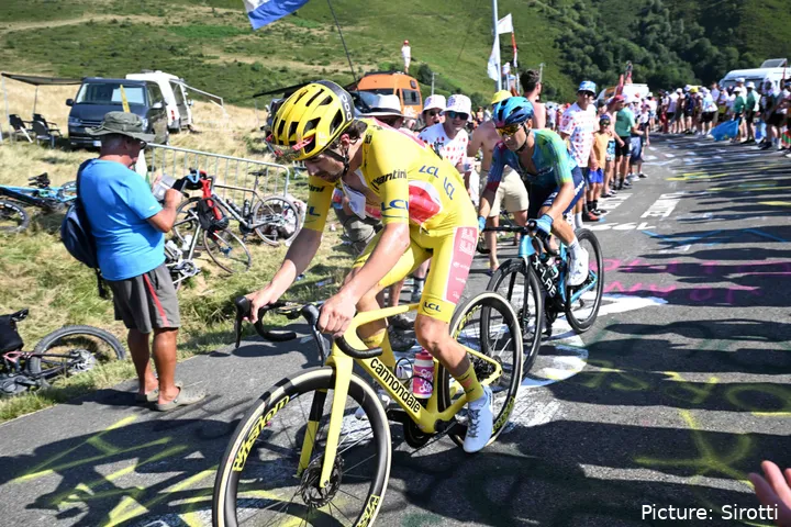 Healy was een van de uitblinkers van de Tour de France 2025