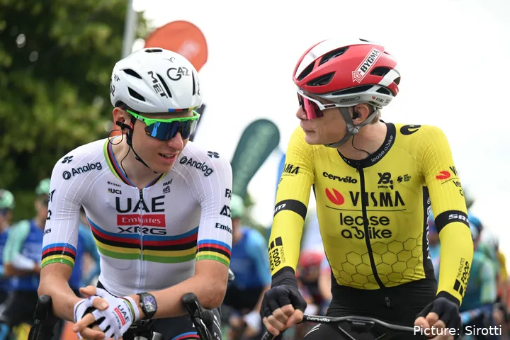 Jonas Vingegaard en Tadej Pogacar kruisen opnieuw de degens in de Tour de France 2026