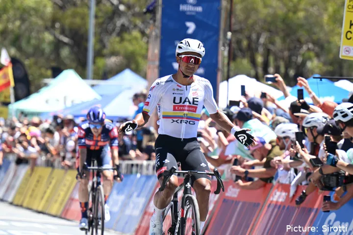 Narváez op Willunga Hill: sleutelzege voor UAE