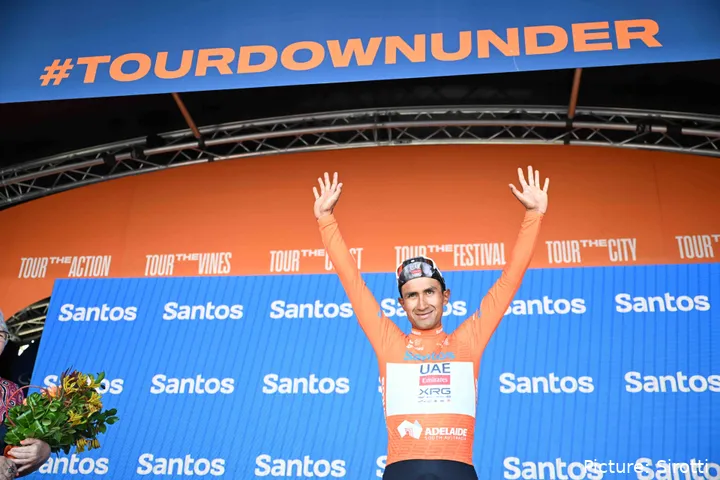 Jonathan Narváez won de Tour Down Under in 2025