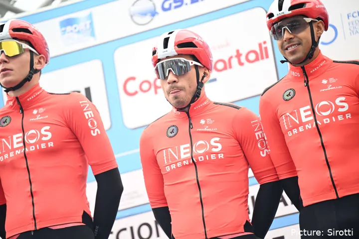 Caleb Ewan voor INEOS Grenadiers