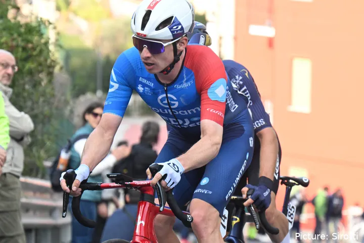 Romain Grégoire in de Trofeo Laigueglia 2026