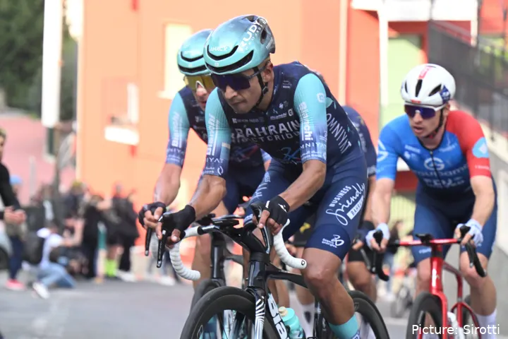 Santiago Buitrago bij de Trofeo Laigueglia 2026