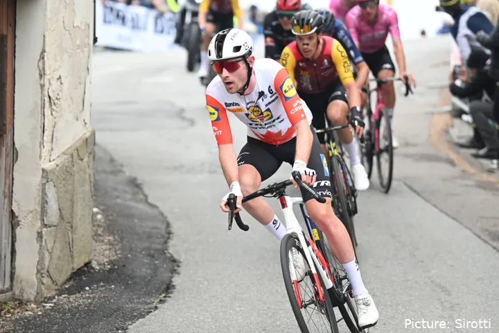 Derek Gee in actie