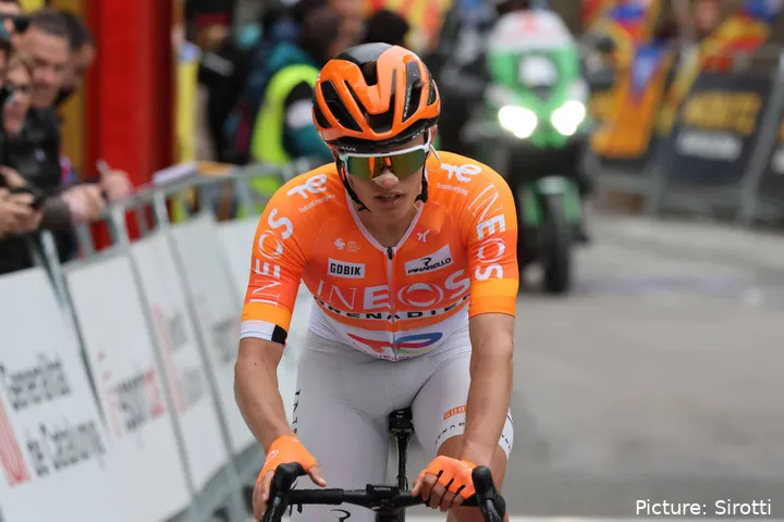 Oscar Onley in de Volta a Catalunya 2026