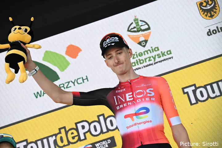 Ben Turner in de Tour de Pologne