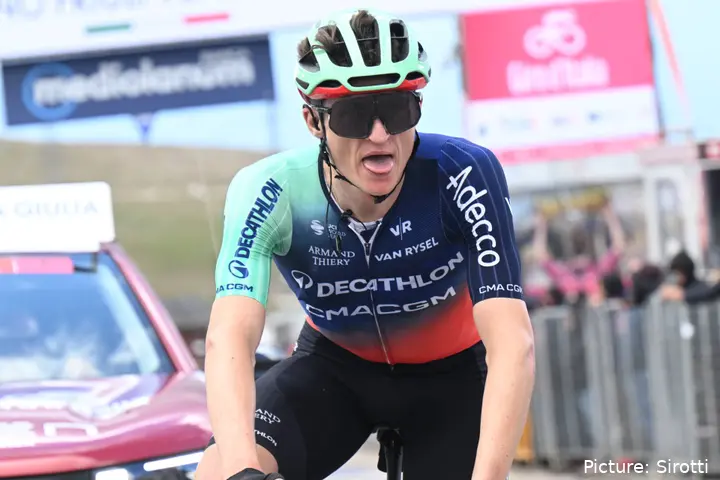Felix Gall, in de Giro d’Italia 2026.