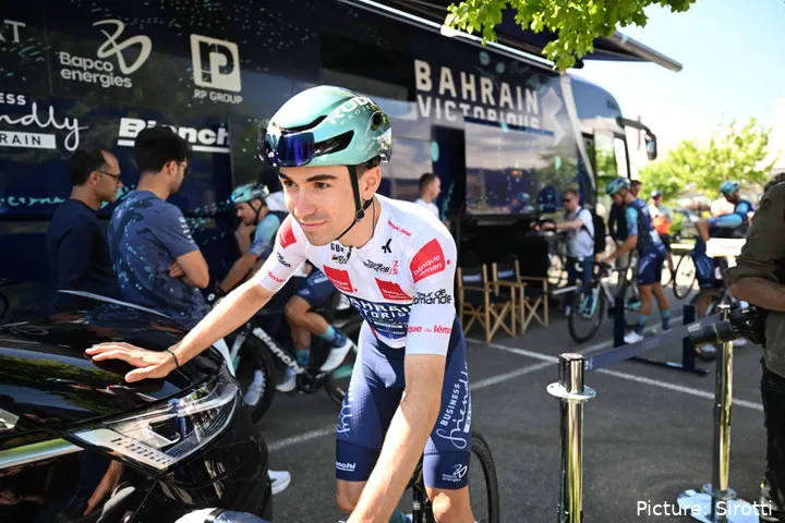 Lenny Martinez in de Tour de Romandie 2026
