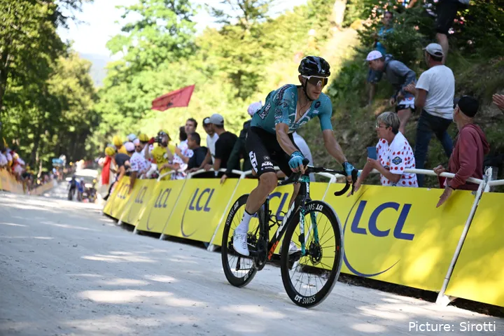 Pierre Rolland in actie