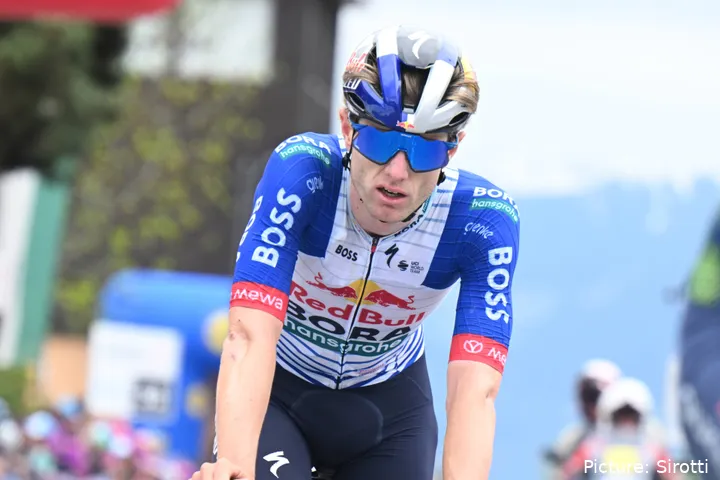Finn Fisher-Black in de Tour de Romandie 2026