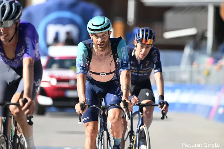 Damiano Caruso in de Giro d’Italia 2026