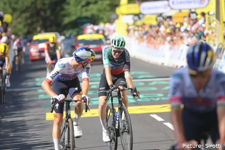 Paul Seixas in etappe 10 van de Tour de France 2026