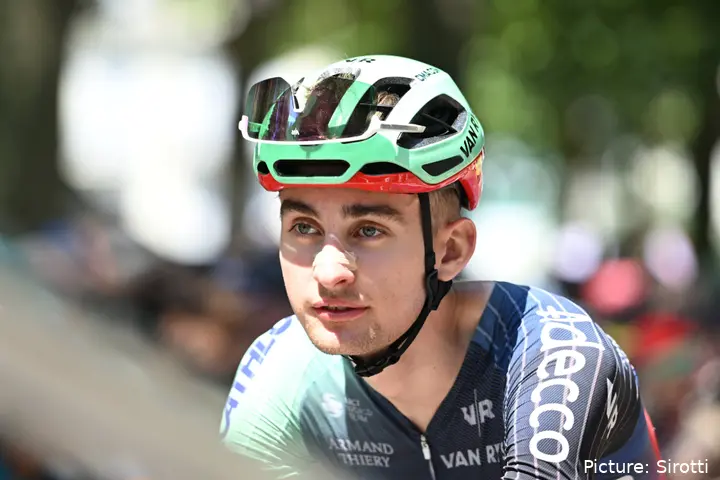 Paul Seixas in etappe 8 van de Tour de France 2026