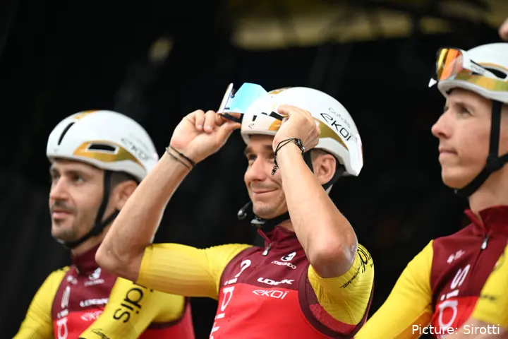 Coquard en Cofidis in La Vuelta a España.