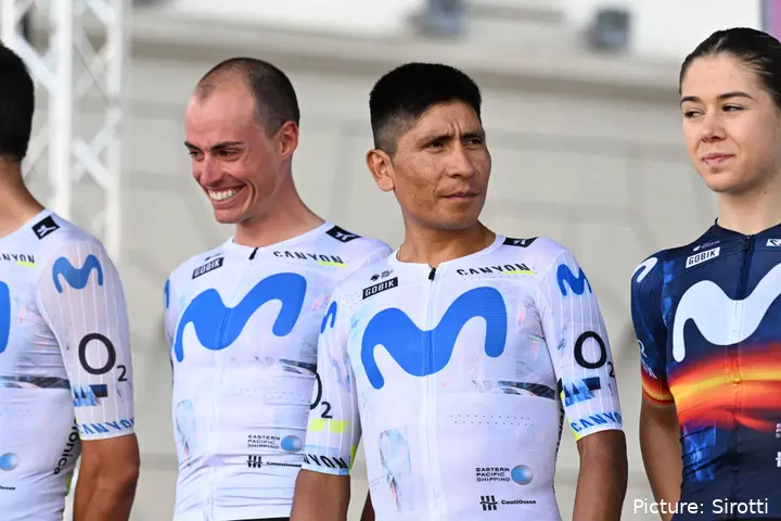 Enric Mas en Nairo Quintana in de Tour de Suisse 2026