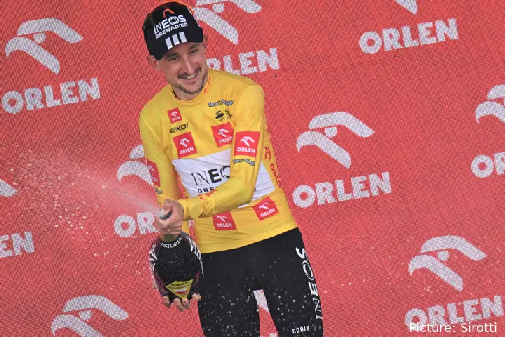 Victor Langellotti op kop in de Tour de Pologne 2025