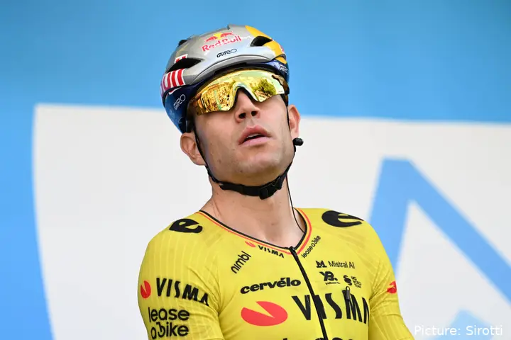 Wout van Aert in etappe 5 van de Tour Auvergne-Rhône-Alpes 2026