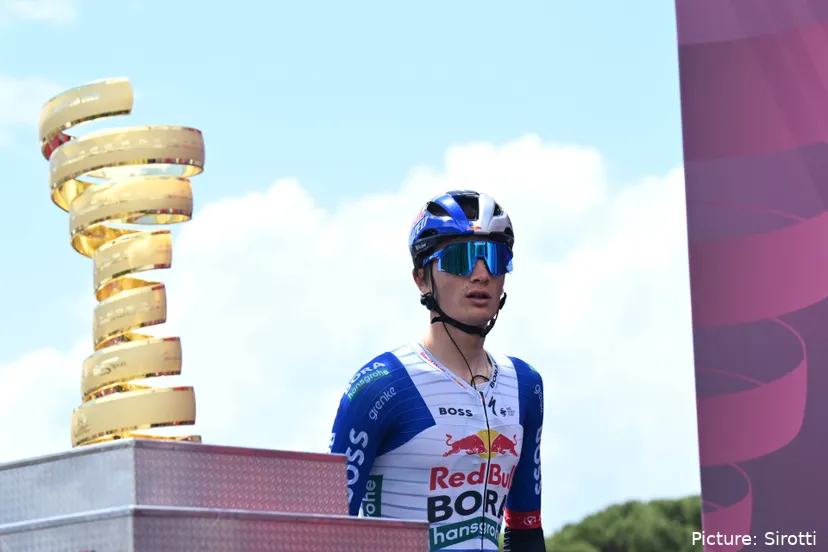 Pellizzari quer esquecer este Giro e virar a página.