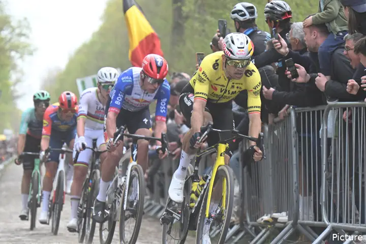 “When Pogacar punctured, we increased the pace to make him use energy ...