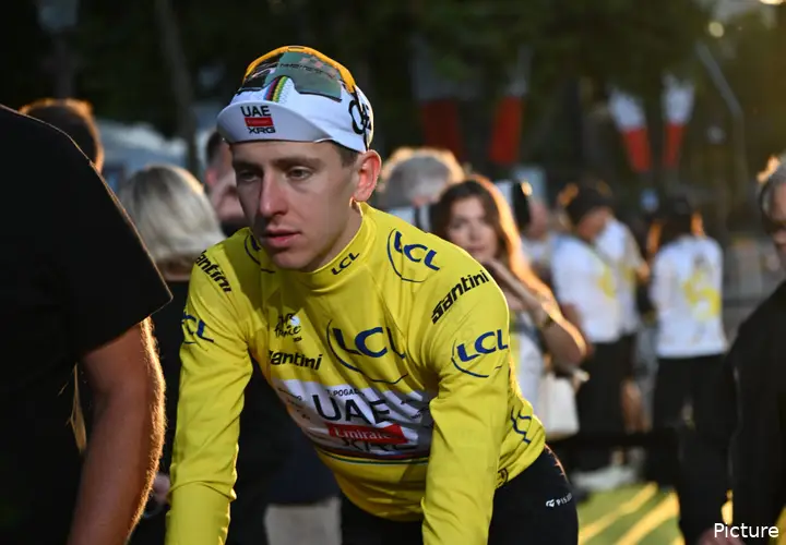 Tadej Pogacar beaten by amateur cyclist - How Tour de France champion ...