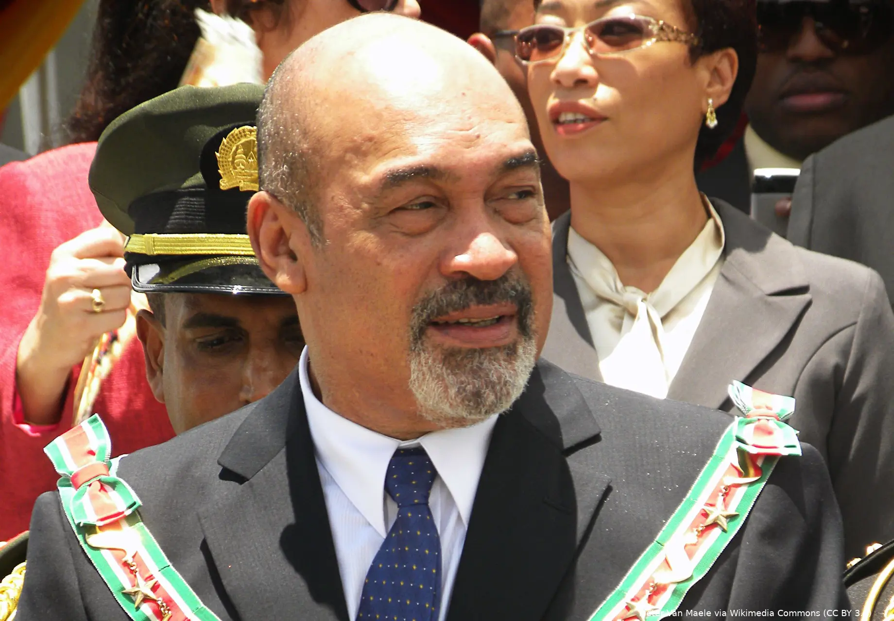 president bouterse cropped