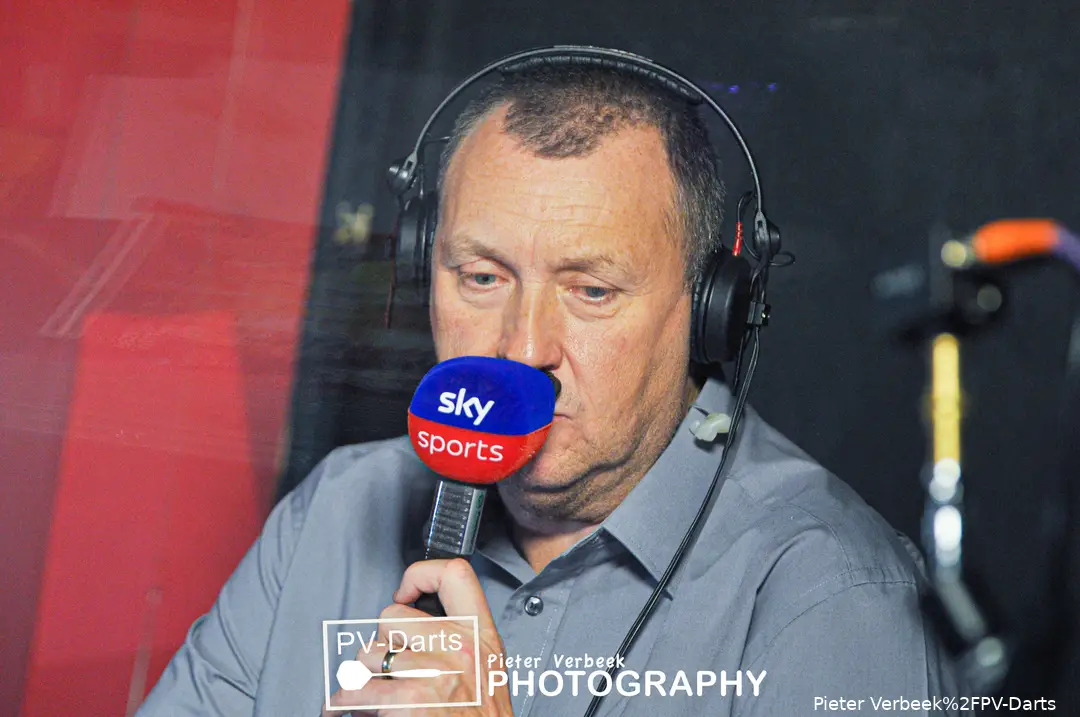 Wayne Mardle im Einsatz als Kommentator