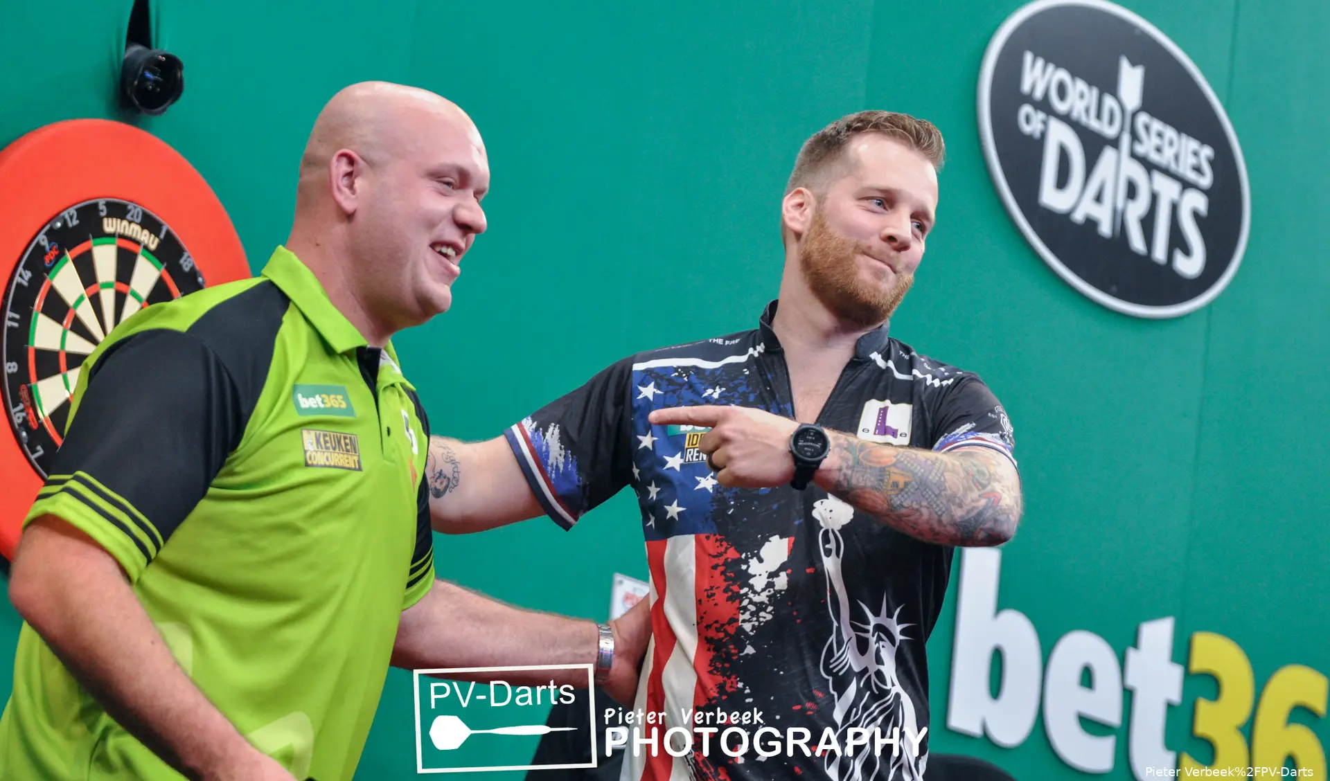 Jules van Dongen R1 US Darts Masters 1