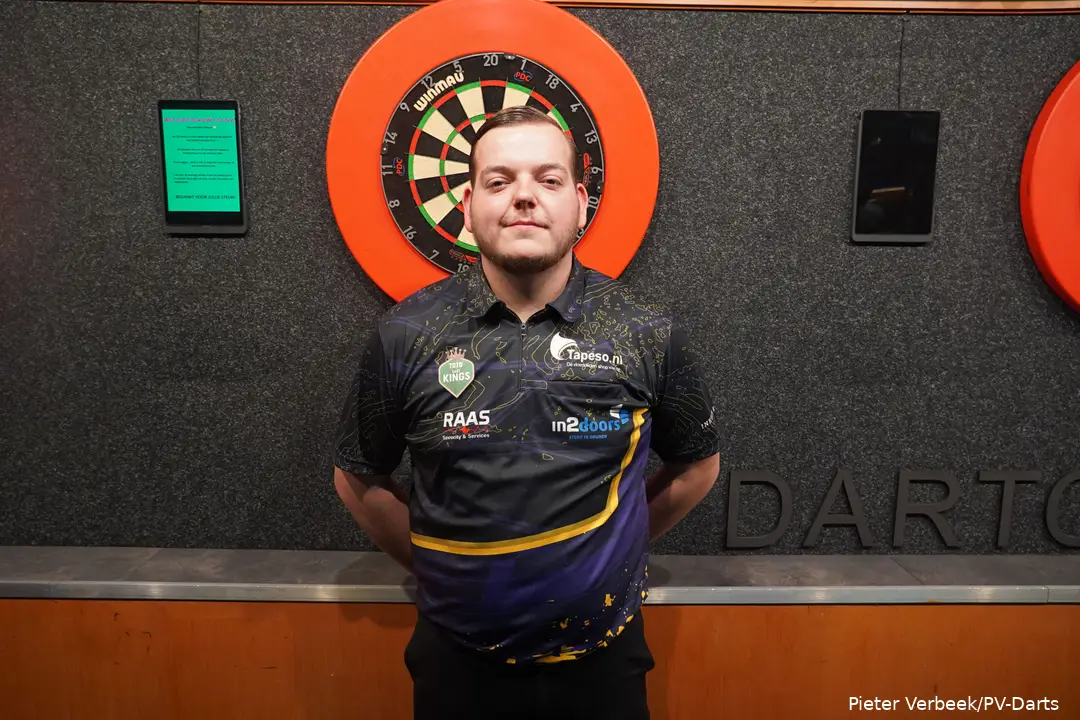 Jarno Bottenberg is one of four Dutch competitors at this year's WDF World Championship