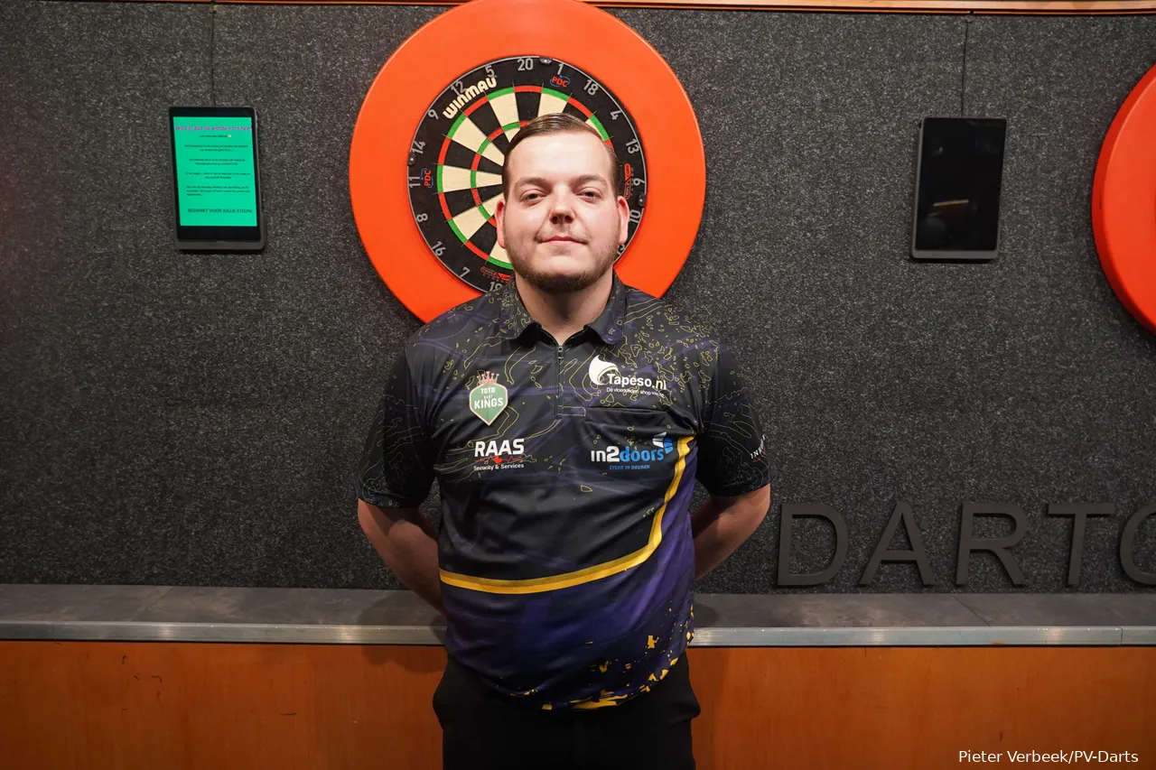 Jarno Bottenberg is one of four Dutch competitors at this year's WDF World Championship