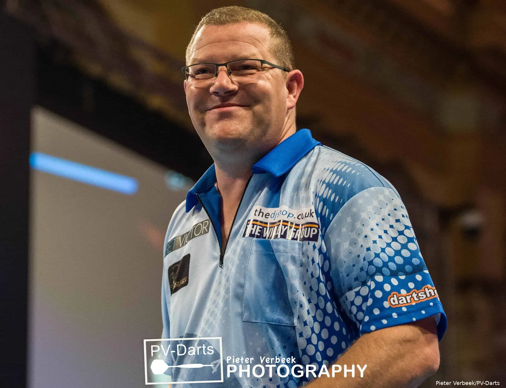 Steve West smiling