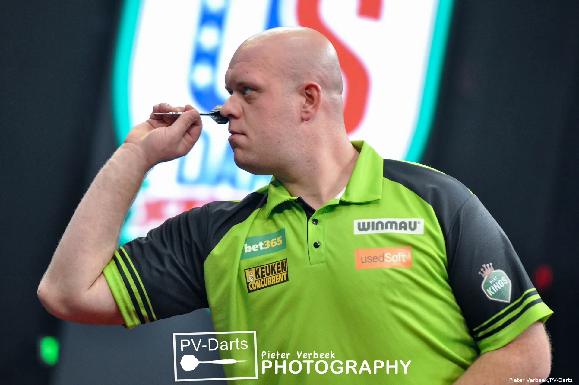 Michael van Gerwen R1 US Darts Masters 3