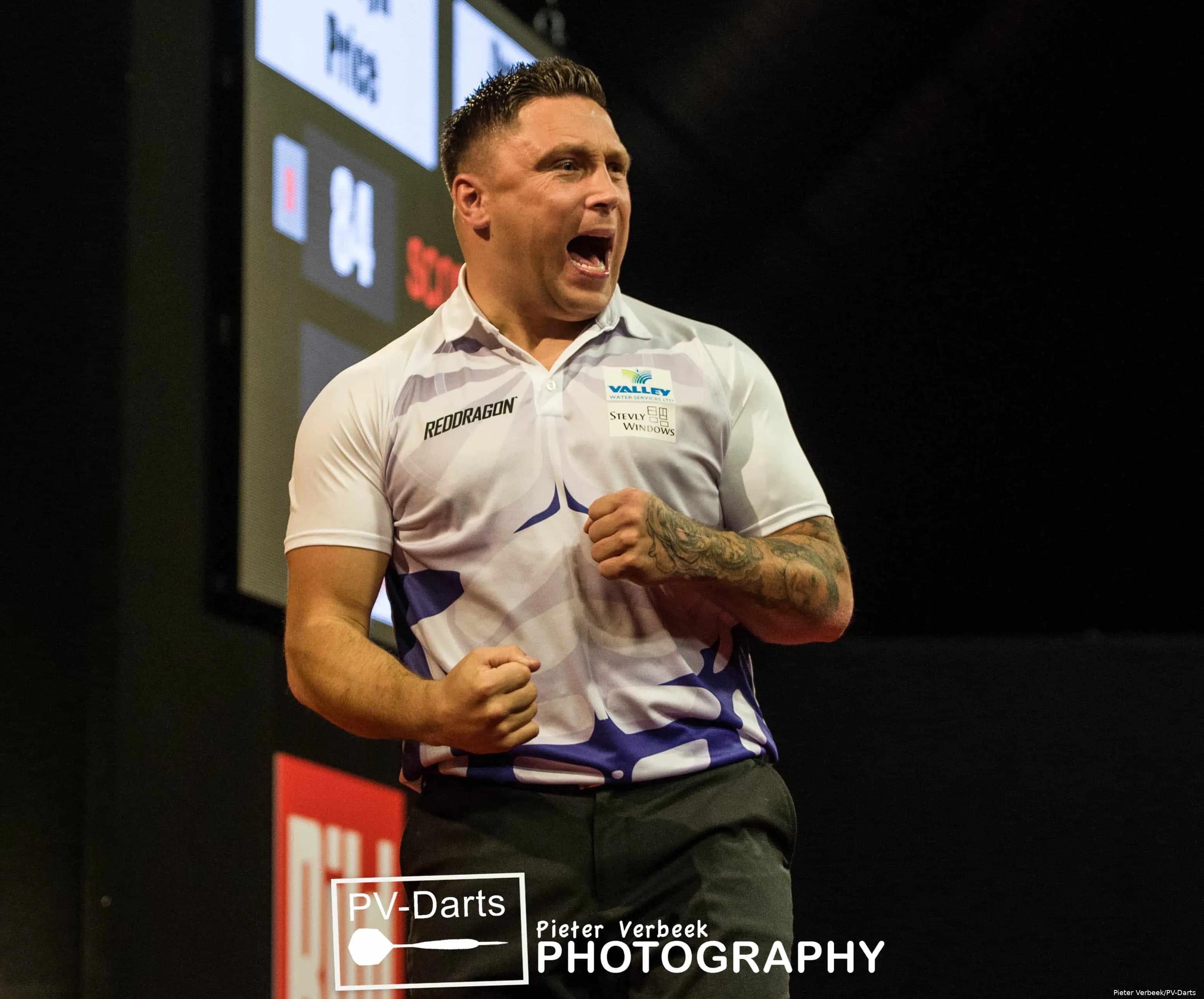 Gerwyn Price tweede ronde DDM18 1