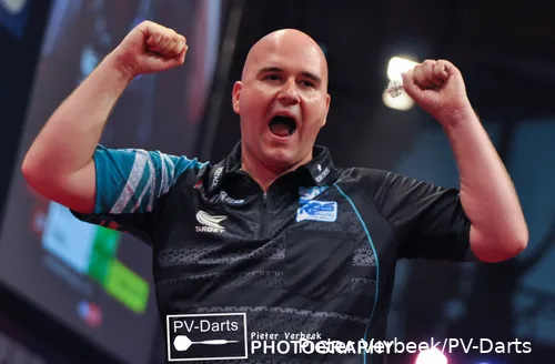 Rob Cross gewann die Darts WM 2018<br>