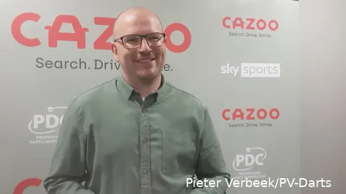 Voormalig BDO-wereldkampioen Mark Webster