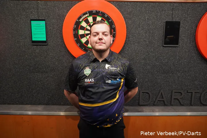 Jarno Bottenberg is one of four Dutch competitors at this year's WDF World Championship