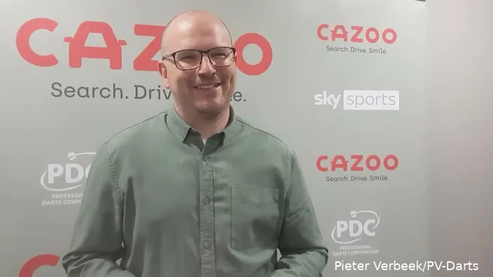 Voormalig BDO-wereldkampioen Mark Webster
