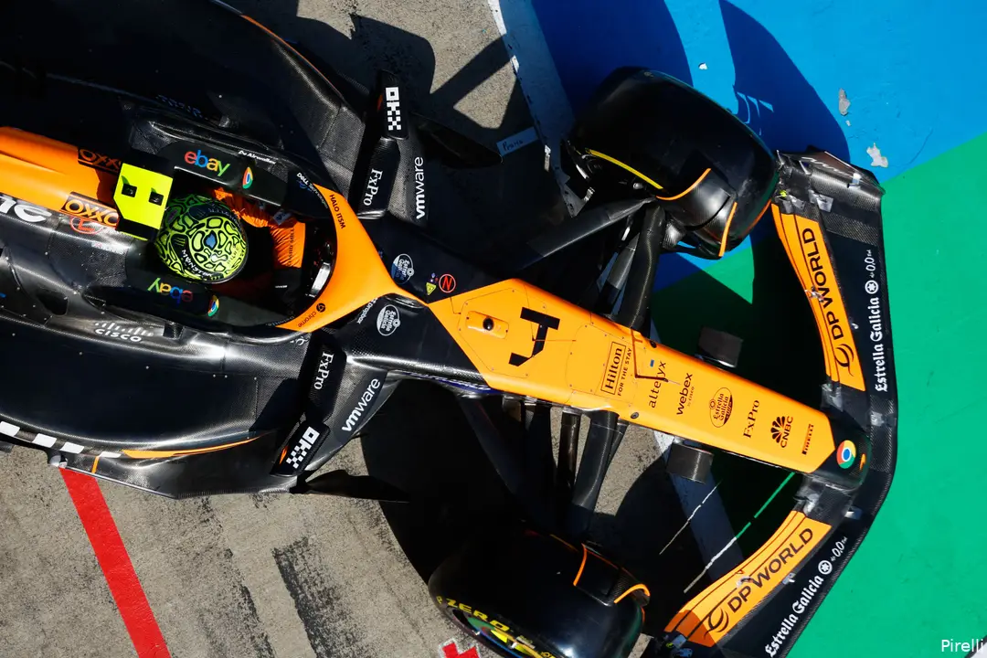 lando norris mclaren oostenrijk vrijdag 2024