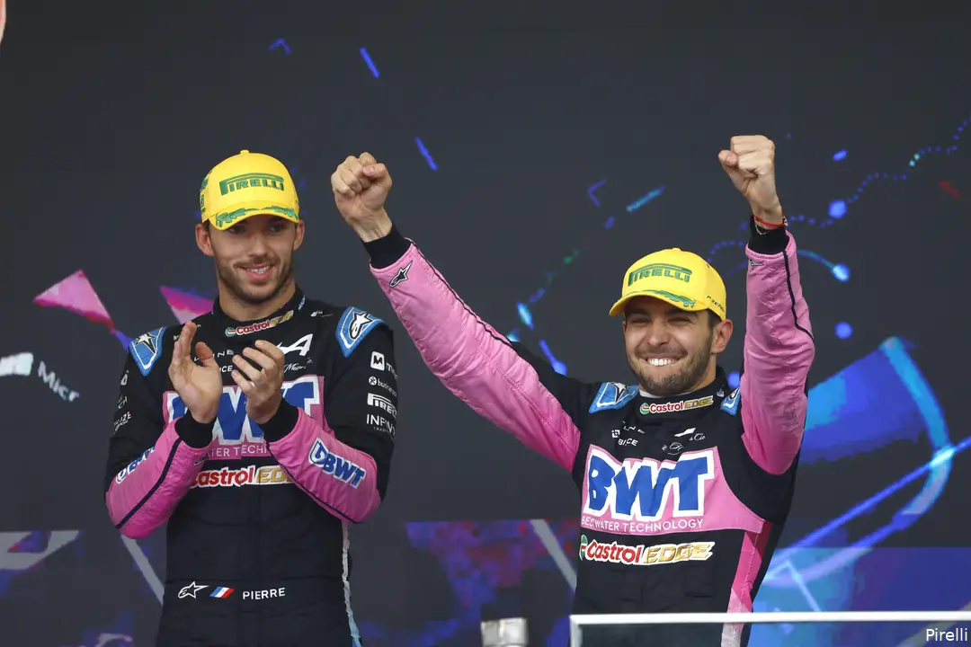 esteban ocon pierre gasly alpine gp sao paulo zondag 2024