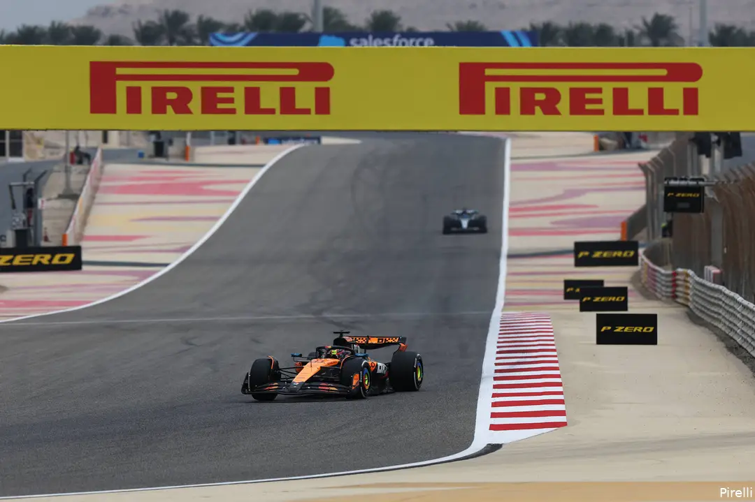 pirelli mclaren oscar piastri testdag 2 bahrein 2025 4
