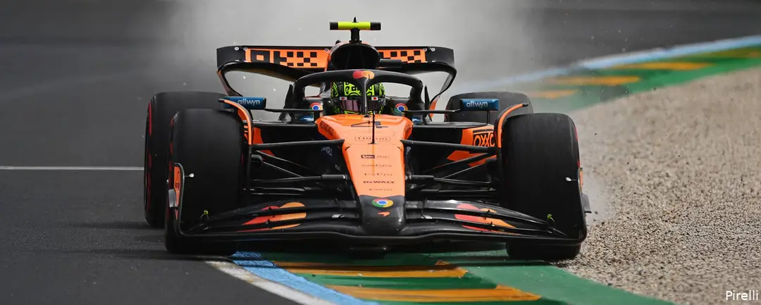 <i>McLaren profiteert nog altijd van haar voorvleugel.</i>