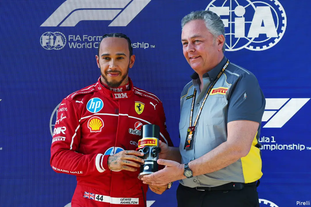 <i>Lewis Hamilton trok uiteindelijk aan het langste eind.</i>