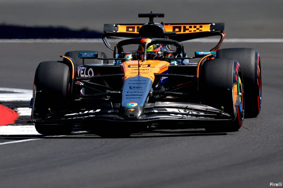 oscar piastri mclaren livery 6 friday silverstone 2025
