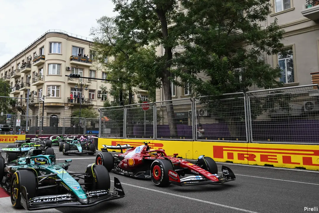 pirelli-ferrari-lewis-hamilton-gp-azerbeidzjan-2025-zondag-fernando-alonso-aston-martin