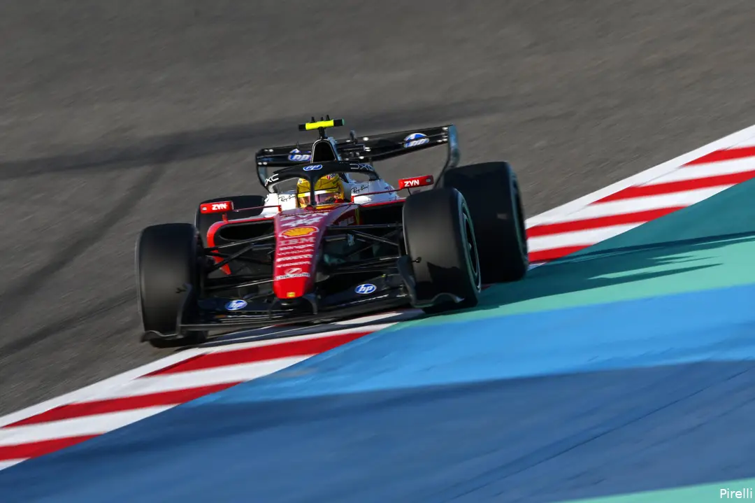 Hamilton-Ferrari10-pre-season-test2-2026-day2