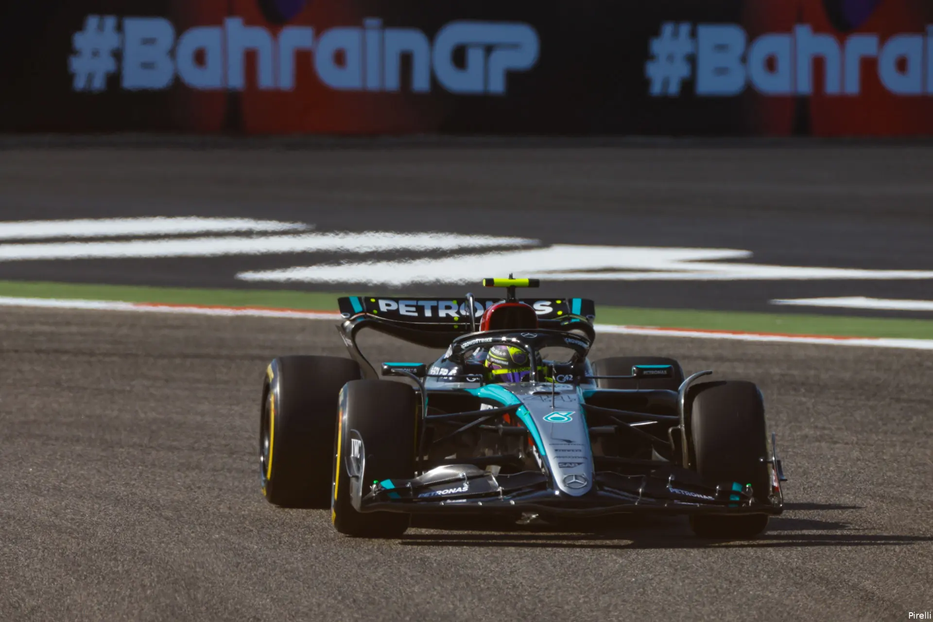 bahrein 2024 donderdag mercedes lewis hamilton 2
