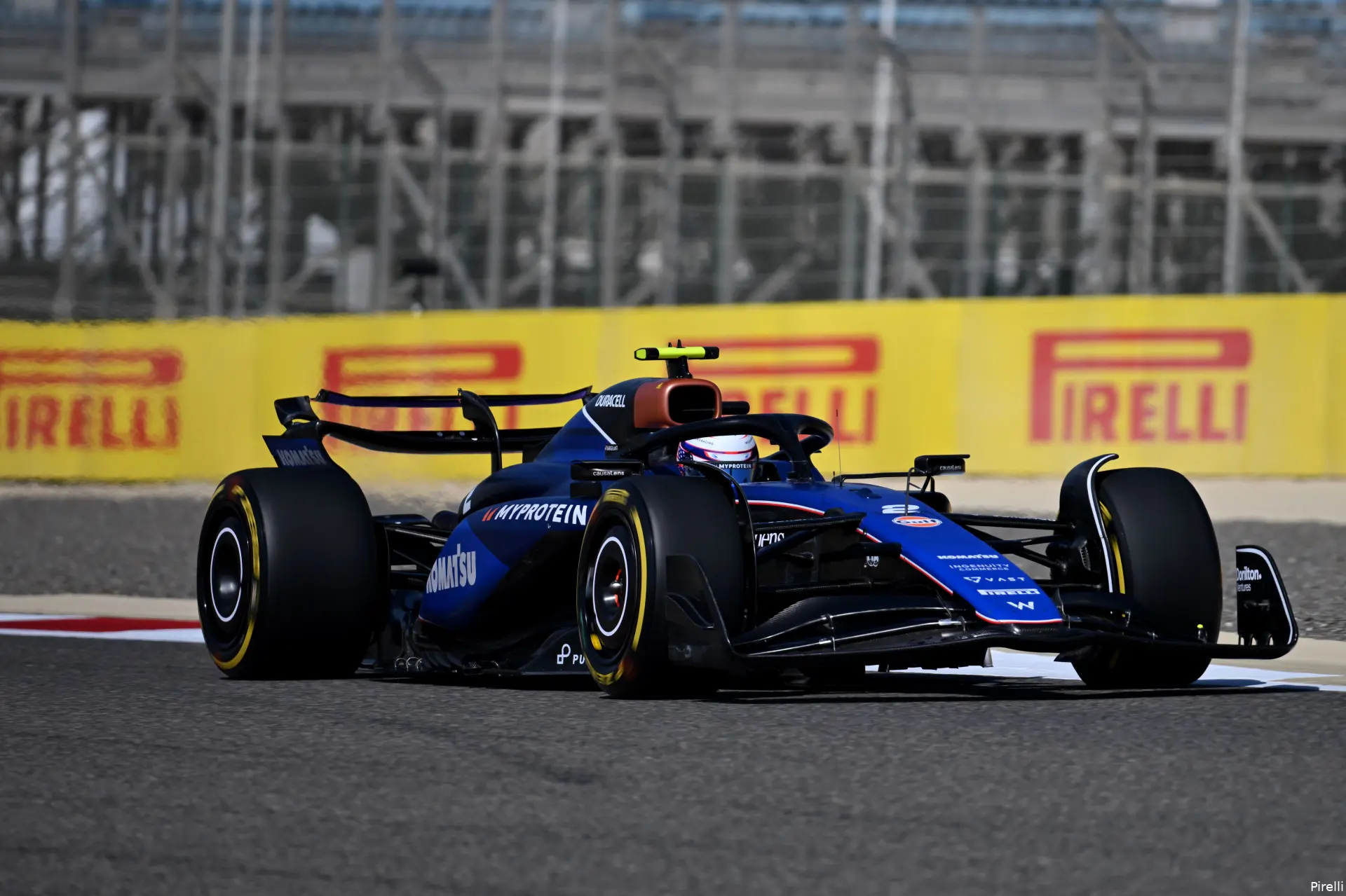 logan sargeant williams wintertest bahrein 2024