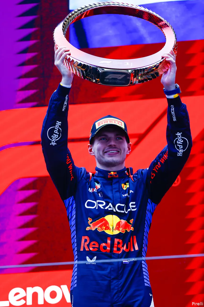 max verstappen podium china 2024