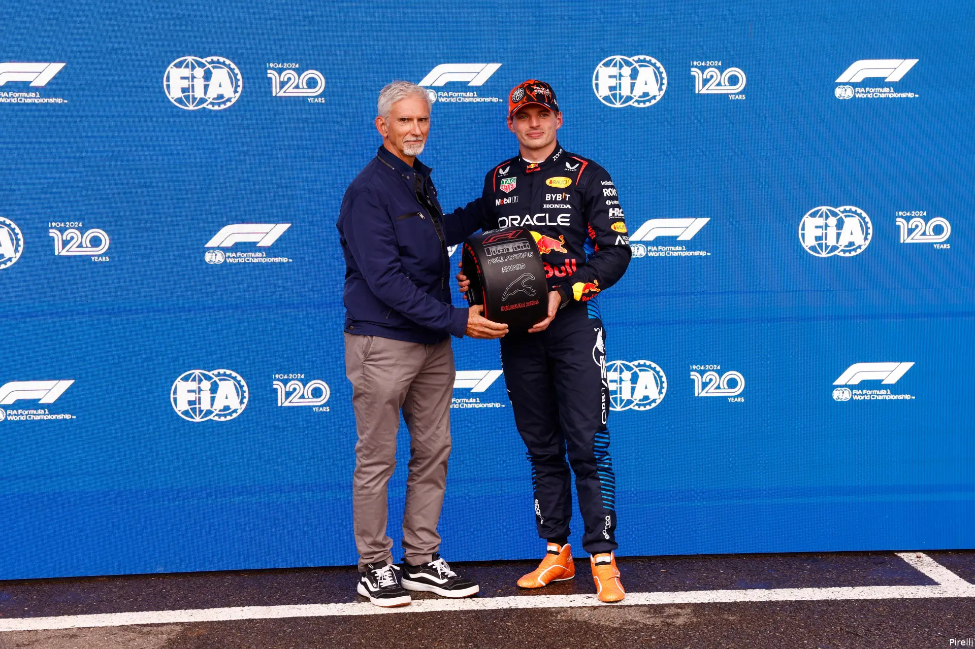 max verstappen damon hill25 saturday spa francorchamps 2024