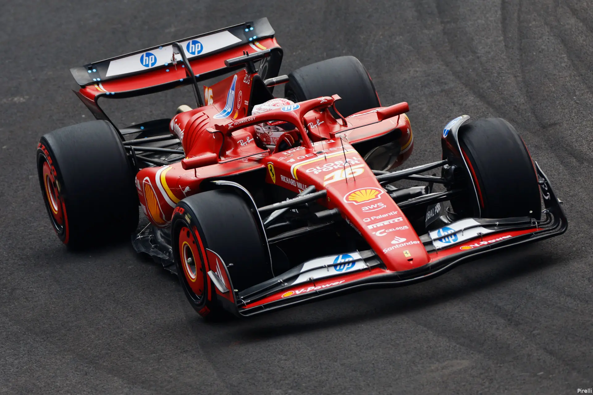 pirelli gp mexico 2024 zaterdag ferrari charles leclerc